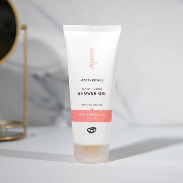 Green People Moisturising Shower Gel - Natural and Organic Citrus Body Wash - SLS Free, Scented with Neroli and Mandarin, 200ml