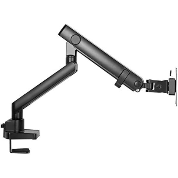 Amer Mounts | LED LCD Monitor Arm | Hydra Lift Articulating Arm | Clamp and Grommet Base | (Single 17"-32"), Black (HYDRA1B)