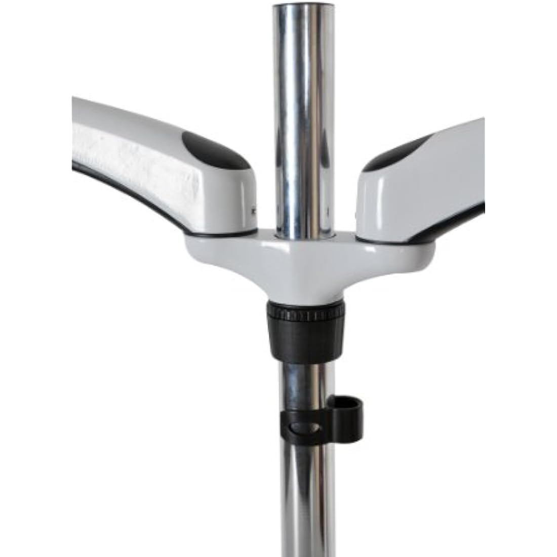 Amer Dual Articulating Arms Mount for Monitor - Black, Chrome, White