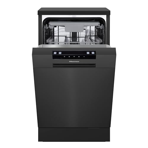 Hisense HS622E90WUK Freestanding Standard Dishwasher 85cm High - E Rated, White, 24 x 23 x 33 inches (L x W x H) [Energy Class E]