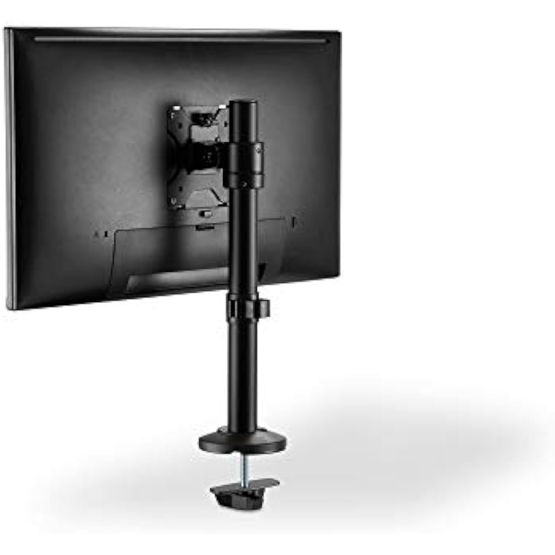 DIGITUS Monitor Mount - Table Clamp - 1 Monitor - Up to 32 Inches - Up to 8 kg - VESA 75 x 75, 100 x 100 - Black