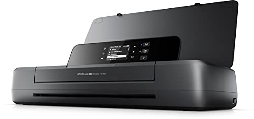 HP 2M32H38 Officejet 200 Colour Wireless Mobile Printer, Black