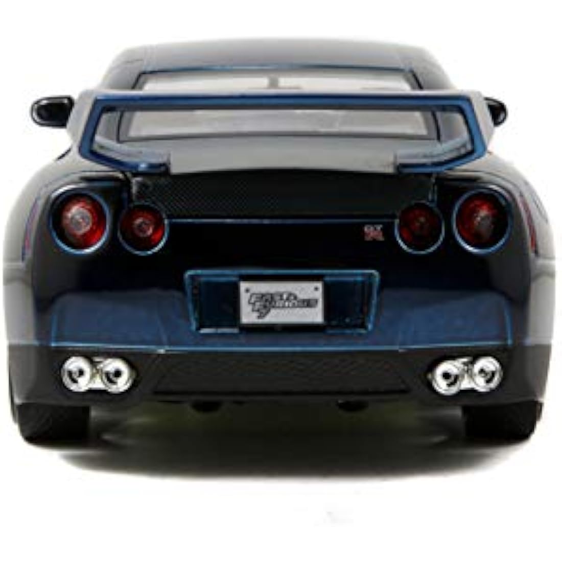 Jada JA97036 1:24 Brian's 2012 Nissan GT-R R35-Blue, Blue