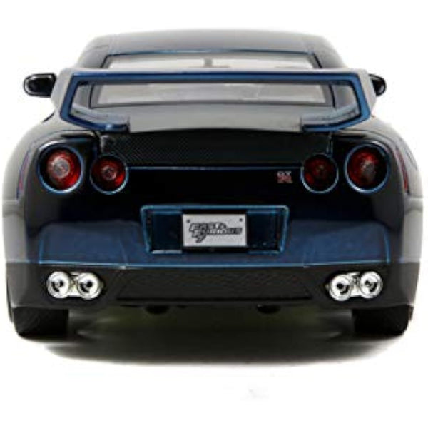 Jada JA97036 1:24 Brian's 2012 Nissan GT-R R35-Blue, Blue