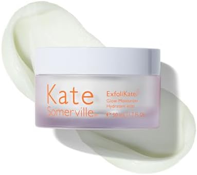 Kate Somerville Exfolikate Glow Moisturiser, Daily Facial Cream, 2-in-1 Exfoliating Face Cream, Gently Exfoliating and Hydrating Formula, 50 ml