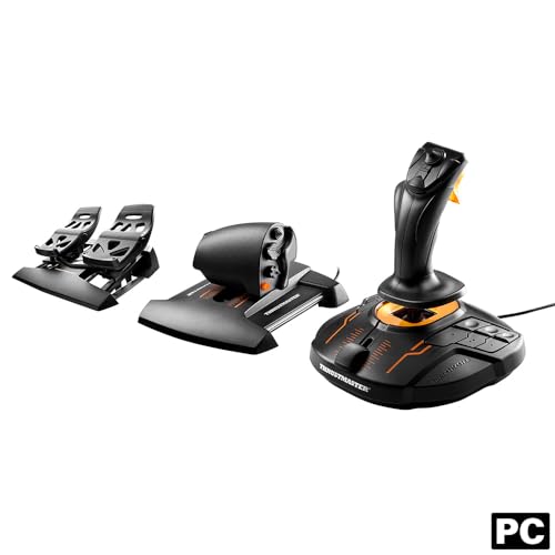Thrustmaster T16000M FCS - Ambidextrous Flight Control System with H.E.A.R.T HallEffect AccuRate Technology for PC