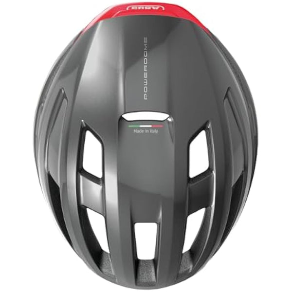 ABUS PowerDome road bike helmet - lightweight bike helmet with clever ventilation system and aerodynamic profile - Made in Italy - for men and women