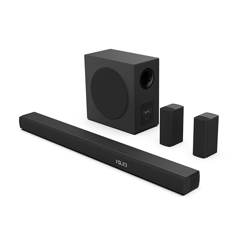 Hisense AX5125H 5.1.2 Channel 500W Dolby Atmos Soundbar with Wireless Subwoofer& Up Firing Speakers& Turly Wireless Rear Speakers