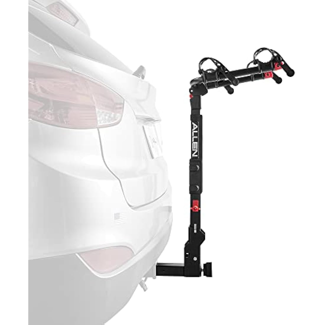 Allen Sports High Capacity Locking Premier 2-Bike Model for Electric Bikes, Model QR520EB, Black, (QR520-EB)