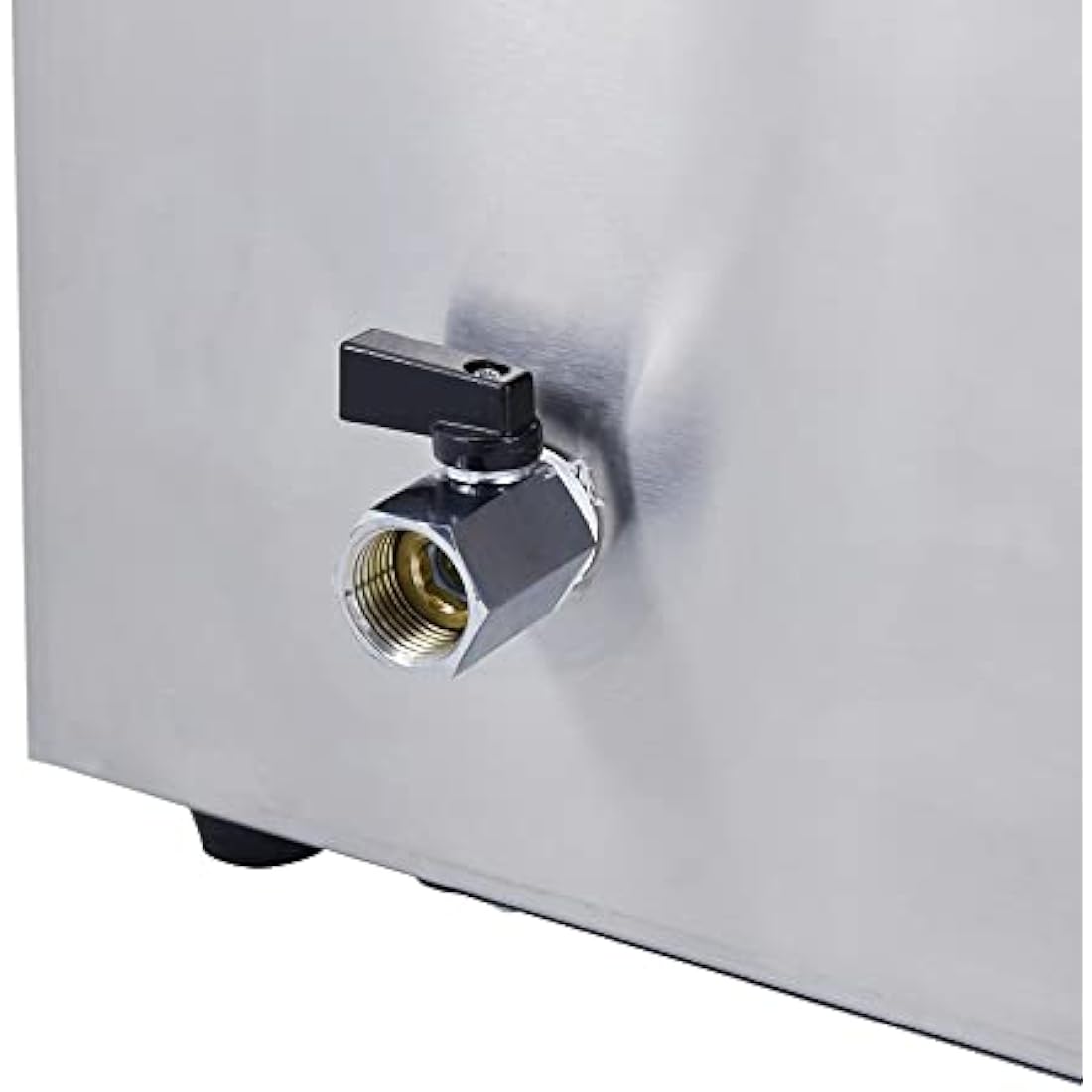 Electric Bain Marie 1500W Food Warmer Stainless Steel Steam Table Temperature Control for Catering and Restaurant, GN 1/3x2, 1/6x2 Pans with Lids