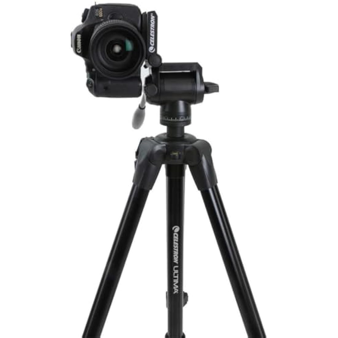 Celestron 93612 Ultima Pan Tilt Head Tripod for a Spotting Scope, Binocular or Camera