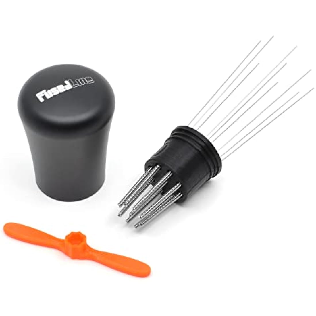 FusedLine Metal WDT Tool and Self-Aligning Stand | Precision Machined (Black Anodized Aluminum)