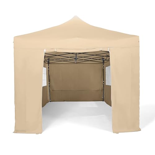 All Seasons Gazebos Heavy Duty, 100% waterproof, 3x6m Pop up Gazebo with 4 x fully waterproof superior Side Walls. 17 Colours ava
