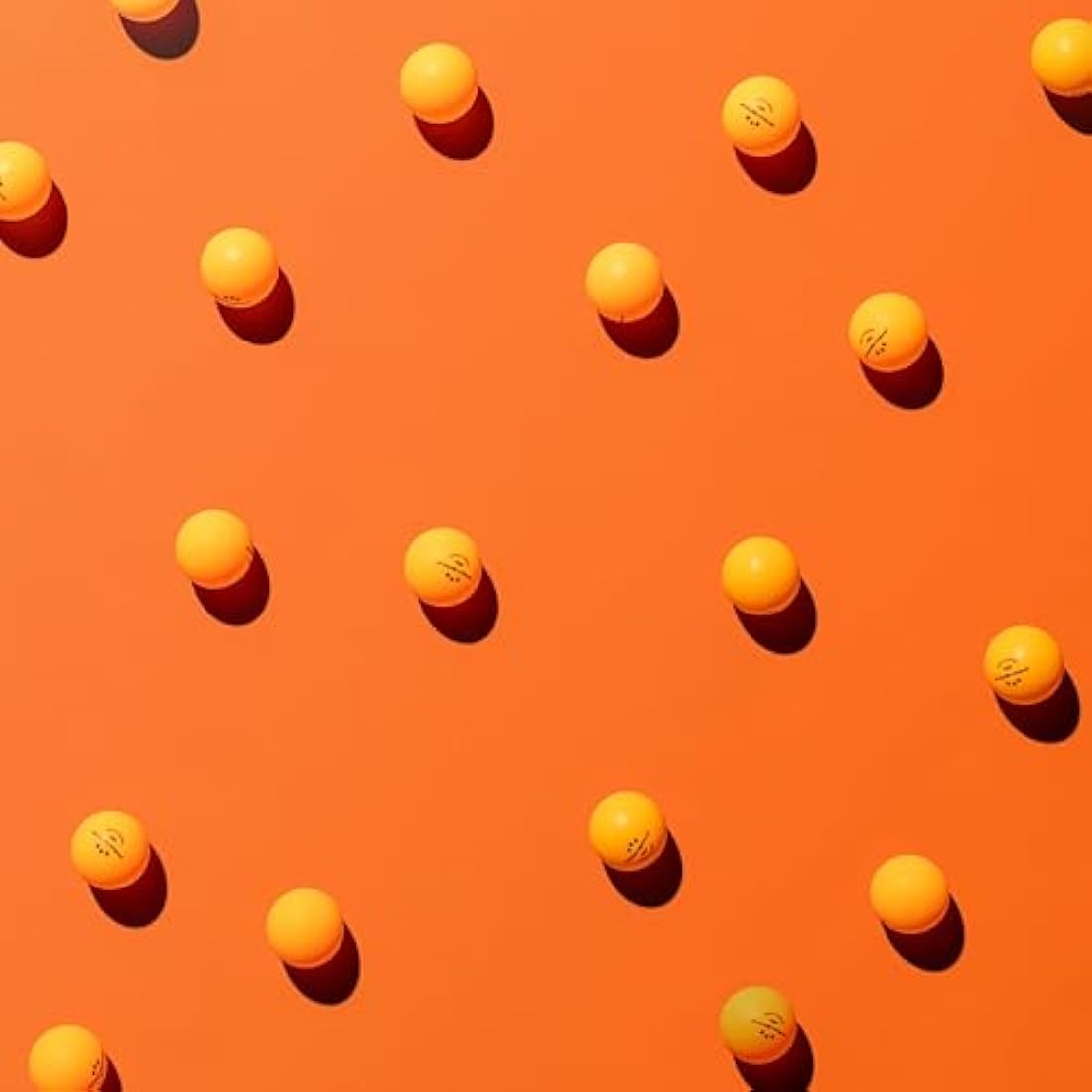 PRO SPIN Ping Pong Balls - Orange 3-Star 40+ Table Tennis Balls | High-Performance ABS Training Balls | Ultimate Durability for Indoor & Outdoor Table Tennis