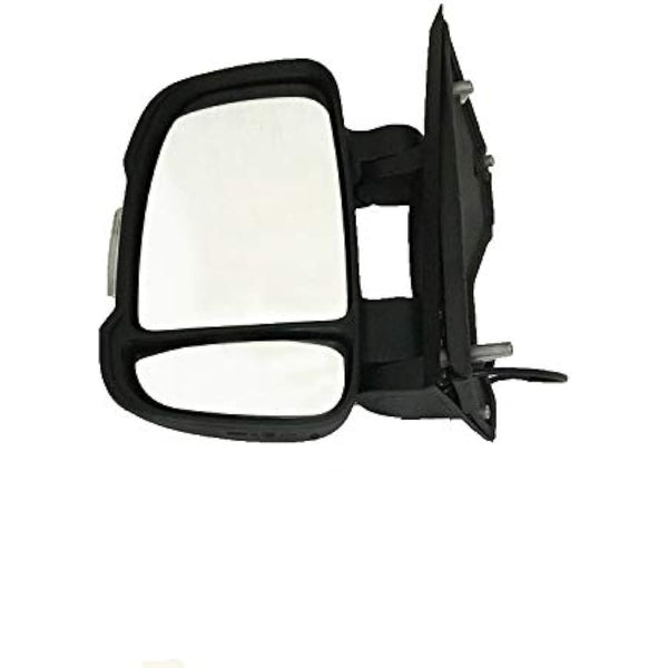 Fits 2022 to 2024 UK Left Side Compatible with Vauxhall Movano MK3 Complete Electric Short Arm Heated Wing Mirror Unit by Autoview (Left Hand Passanger Side)