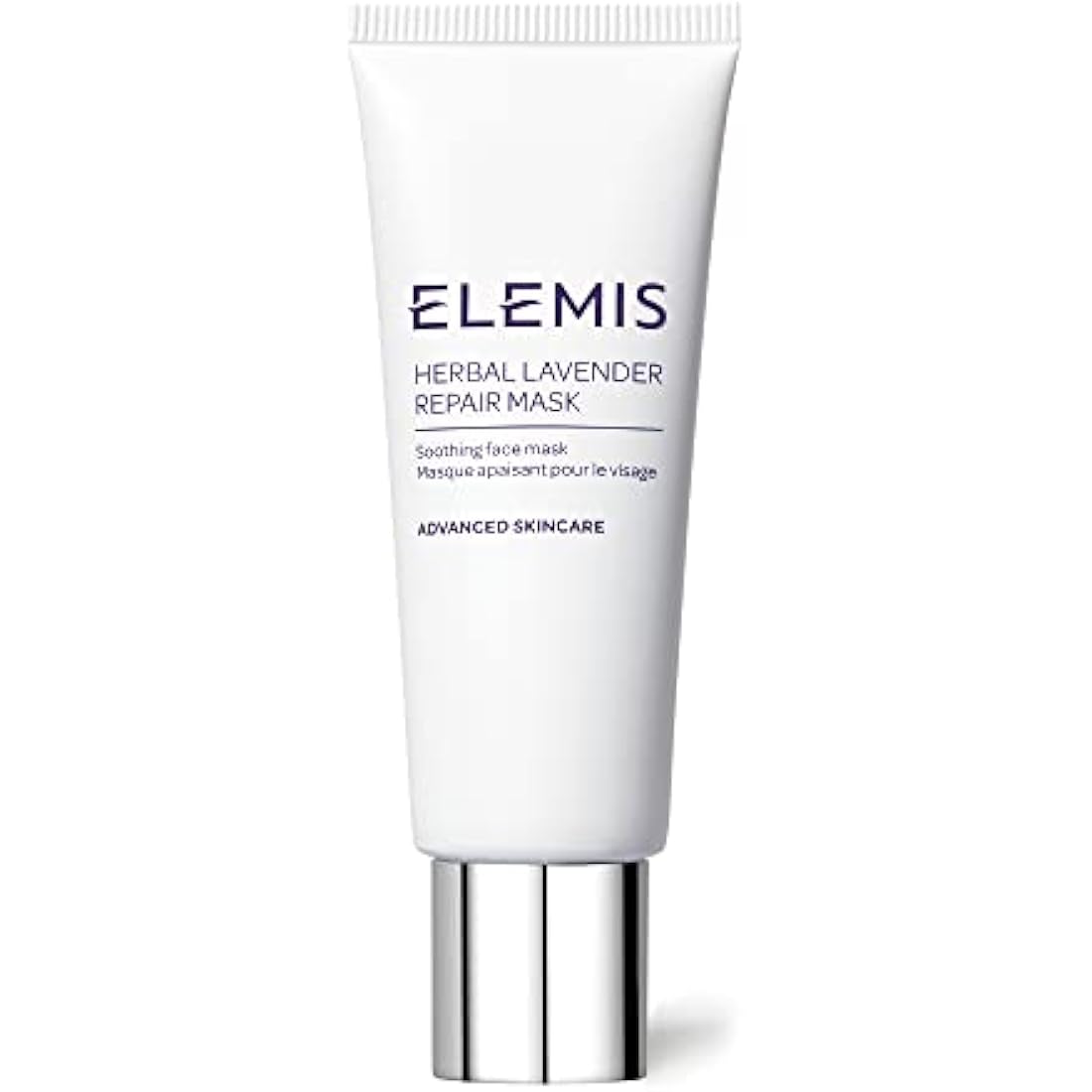 ELEMIS Herbal Lavender Repair Mask, Soothing Clay Balm Deeply Cleanses, Rebalances it also Nourishes Skin, Calming Balm Formulated with Rosemary, Thyme, Lavender, Leaves Skin Bright and Balanced, 75ml