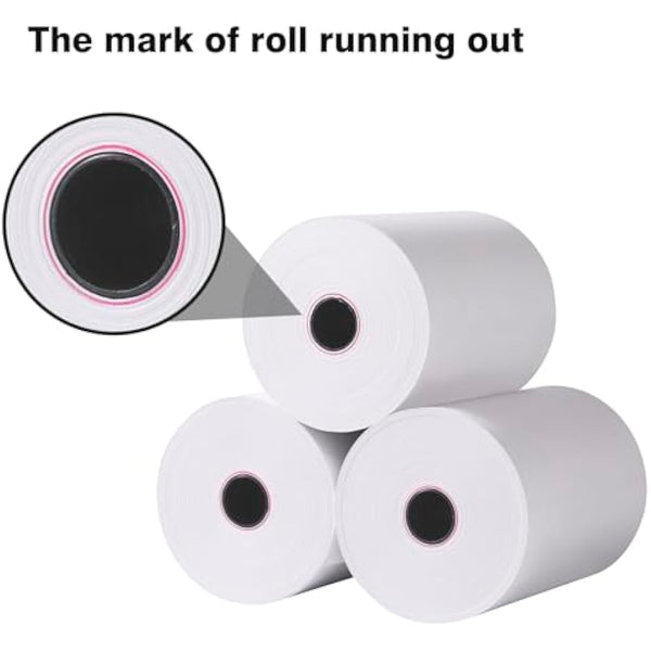50 Rolls, 2 1/4”x 85’ Golden Wind Thermal Paper Till Receipt Roll for PDQ Credit Card Machine, POS, EPOS, 55gsm Premium Quality