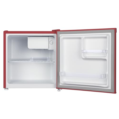 CHiQ FBM157L4EU, Fridge Freezer, 157L, 70/30, 12-Year Compressor Service, Low Frost, E, 39 dB, 48cm Wide 144cm Tall, Black