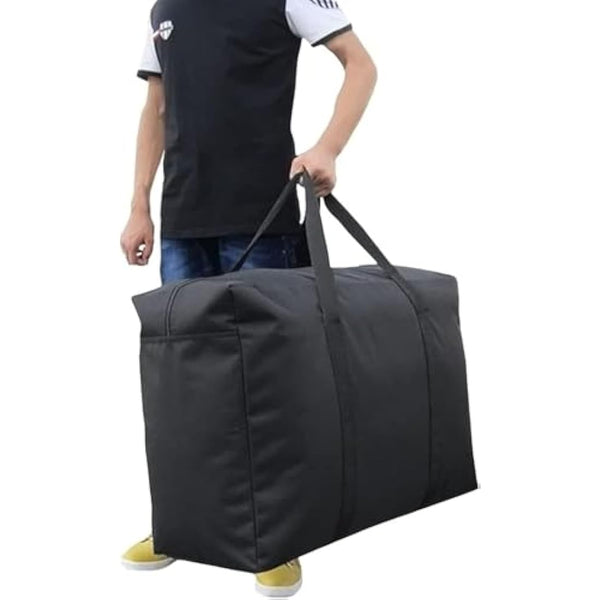 Handy Storage Bag, Jumbo Storage Bag, Extra Large Waterproof Heavy Duty Bag with Web Handle Bedding Underbed Storage Bag Blankets Duvet Chest Season Laundry Organizers (1)