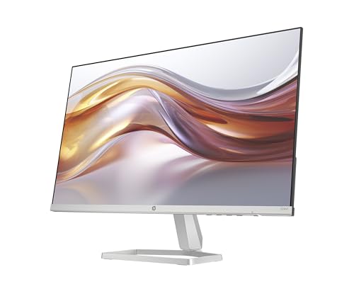 HP Series 5 27" FHD Height Adjust Monitor (527sh) - 100Hz Refresh Rate, 1500:1 AR, 99 percent sRGB Spectrum, 300 Nits Brightness - HDMI, VGA Ports - Ergonomically Adjustable - Responsibly Made