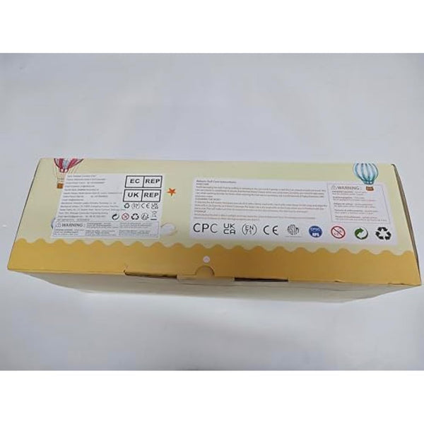 JIZHI Reborn-Baby Dolls 17 Inch Reborn Dolls Realistic Newborn Baby Dolls Softness Body Poseable Full vin-yl Body Boy Like a Lifelike Baby with Feeding Kit Box for Kids,Green Boy