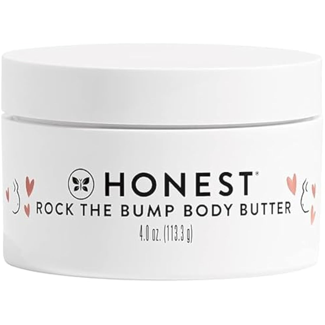 Honest Rock the Bump Body Butter For Women 4 oz Body Butter