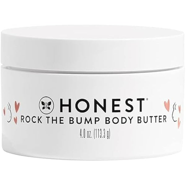 Honest Rock the Bump Body Butter For Women 4 oz Body Butter