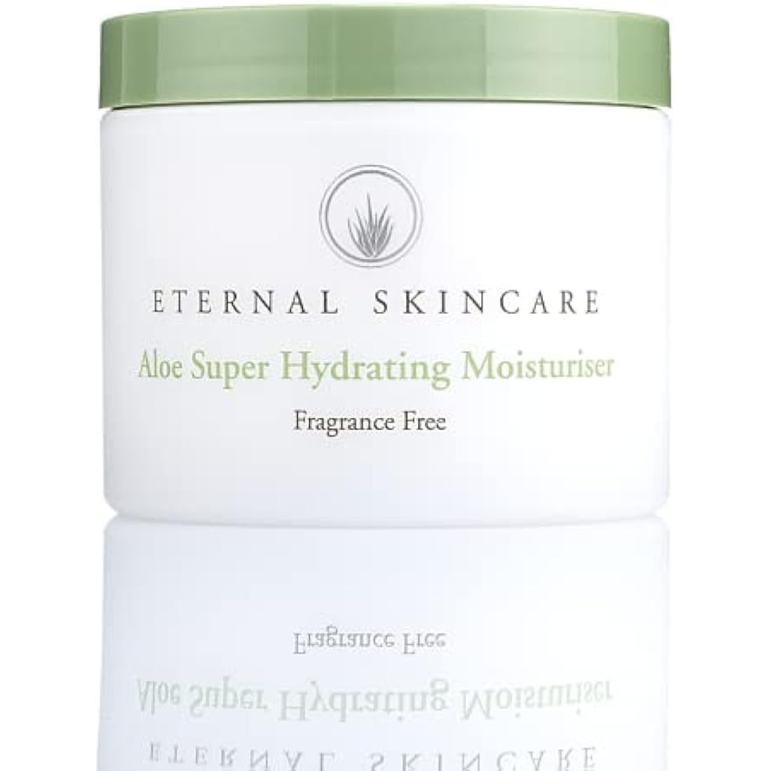 Eternal Skincare - Aloe Super Hydrating Moisturiser (225ml) Fragrance Free - Rich in Aloe Vera. For Dry and Sensitive Skin. For Body & Face. Made in UK.