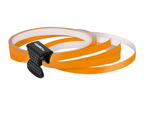 Foliatec FT34388 PIN-Striping rim design orange - Width 6mm: 4x2,15 meter