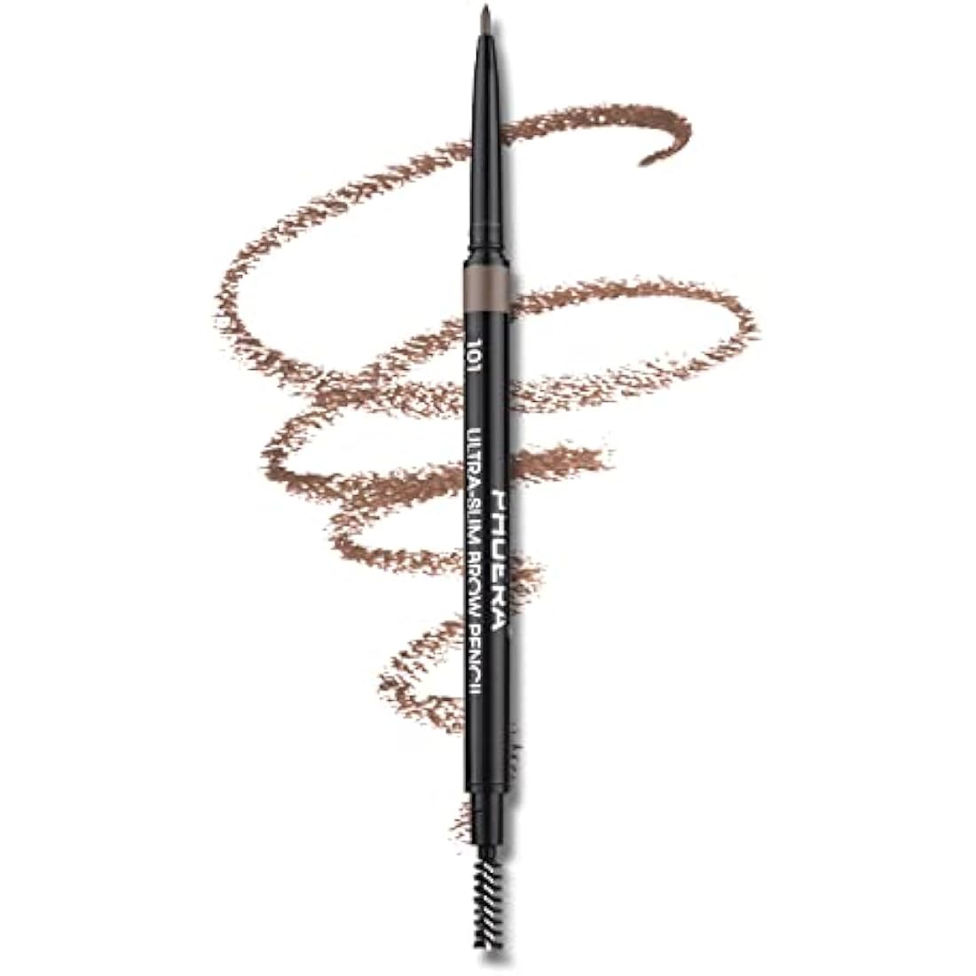 Eyebrow Pencil Natural Look - Black, Long-Lasting, Waterproof, Precise Application - Vegan & Cruelty-Free 0.08g (101#Taupe)