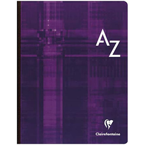 Clairefontaine 9649C Lot de 5 Répertoires Brochures Dos Toilé - 17x22 cm - 192 Pages Petits Carreaux - Papier Blanc 90 g - Couverture Carte Pelliculée - Couleurs Aléatoires