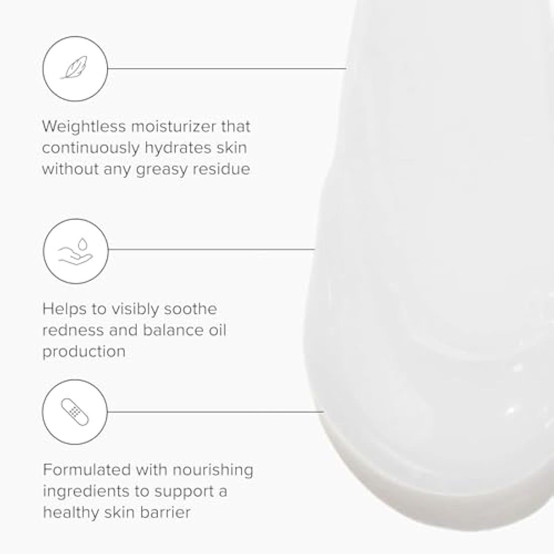 DRMTLGY Water Créme Face Moisturizer for Women & Men - Facial Moisturizer for Dry Skin - Lightweight Daily Face Cream