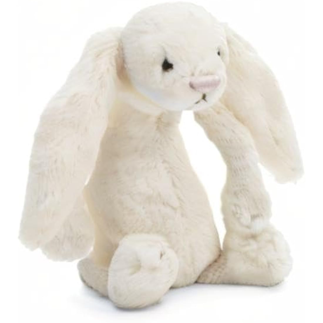 Jellycat Bashful Cream Bunny Stuffed Animal, Small, 7 inches