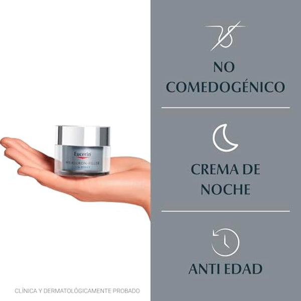 Eucerin Anti-Age Hyaluron-Filler Nacht Creme, 50 ml Cream
