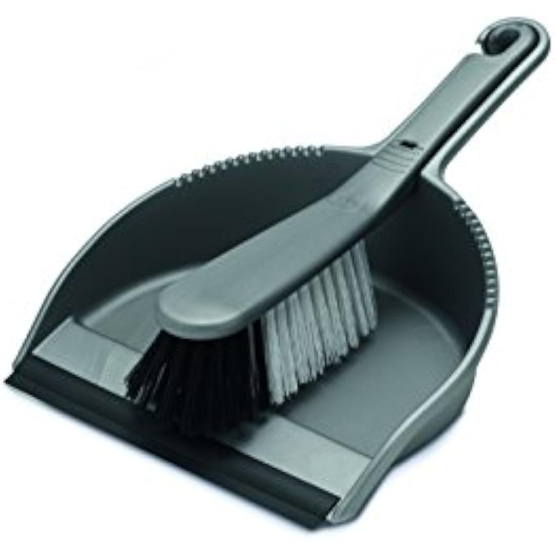 Addis Everyday Soft Dustpan & Brush Set, built to last, MO, Metallic