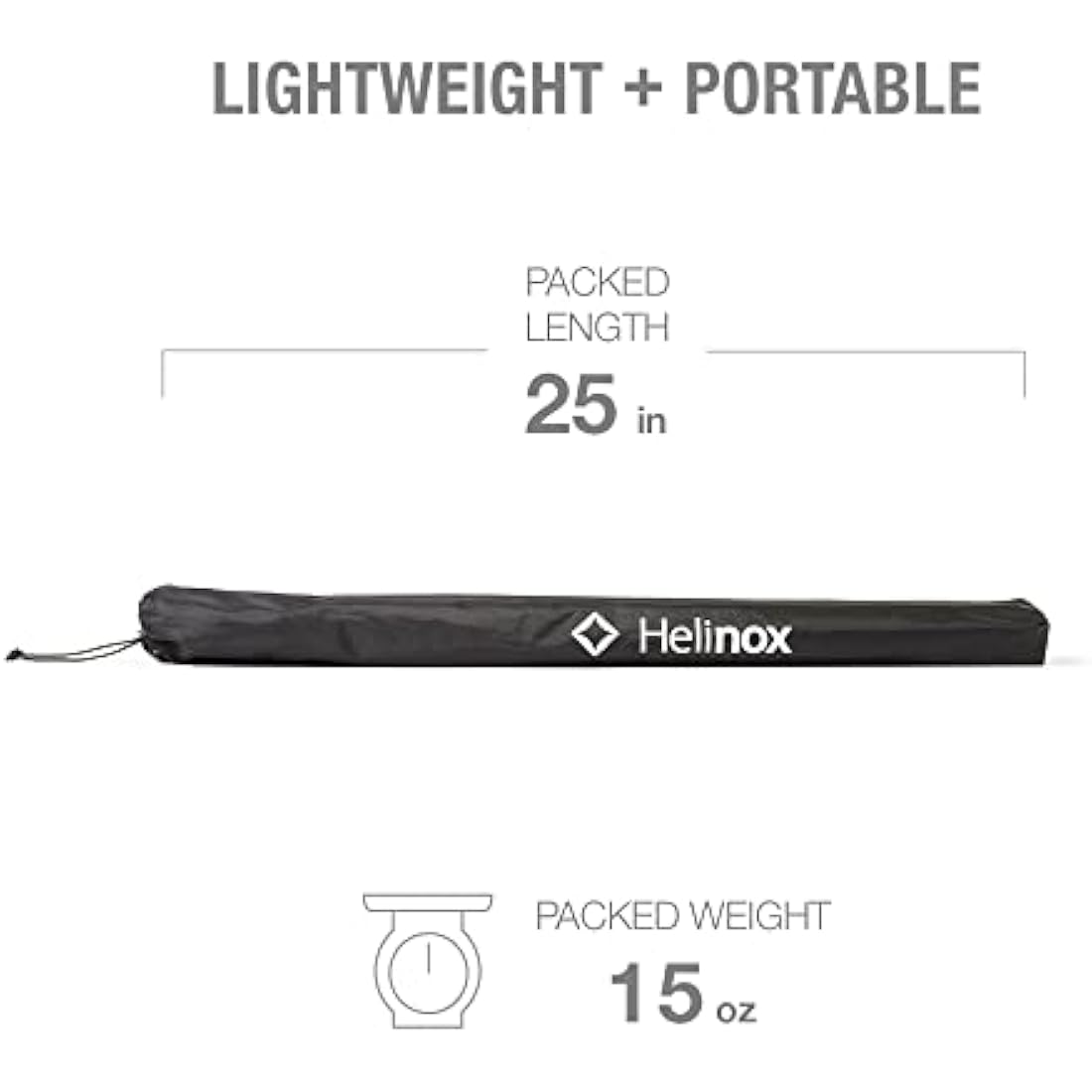 Helinox Personal Shade - R1 ONE BLACK (15703R1)