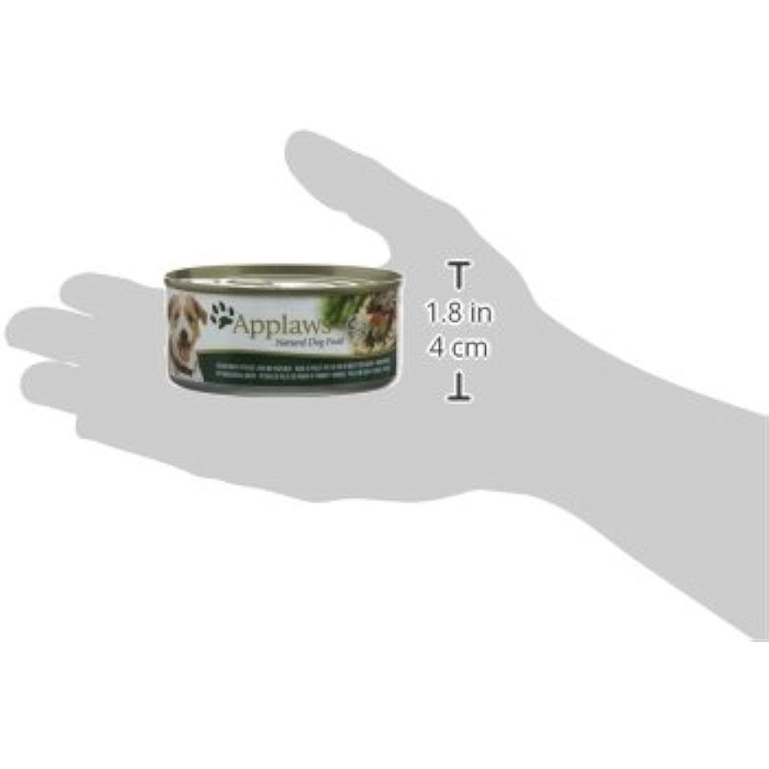 Applaws 100% Natural Adult Wet Dog Food, Chicken Breast with Beef Liver and Vegetables in Broth Tin (12 x 156g)