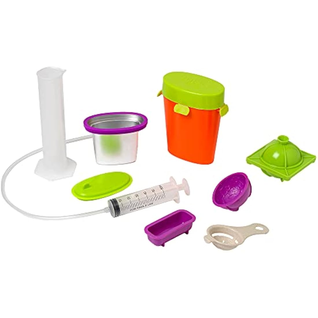 John Adams Edible Science Kit: 15 Fun Food Experiments | STEM Toy | Age 8+ | Create, Eat & Enjoy Food Such As Chocolate Spaghetti, Edible Slime & Sugar Crystal Geode | Gift Idea Birthday, Christmas