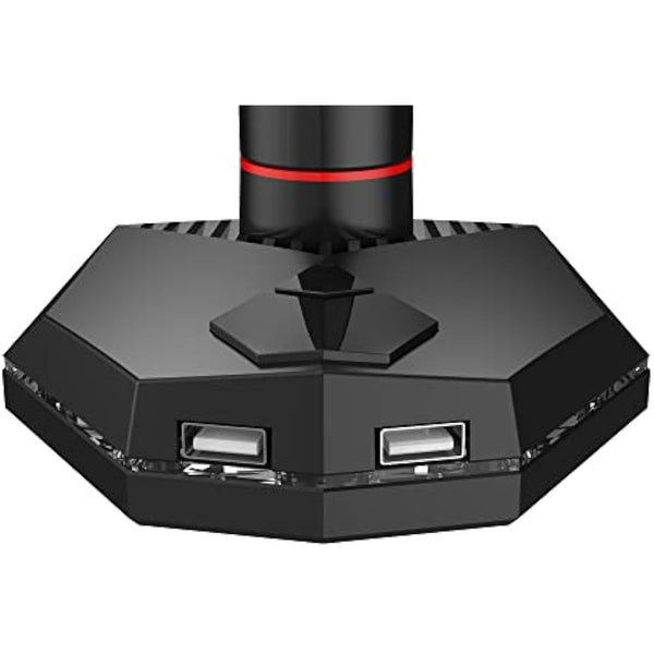 DSG3001C-R1 Gas Spring Mounting Arm with LED Lights for Gaming