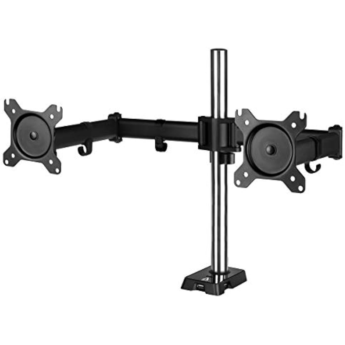 ARCTIC Z2 (Gen 3) - Double Monitor Arm, Monitor stand for up to 34"/35" Ultrawide, up to 15 kg (33 lbs) per Arm, USB Hub, Easy Monitor Adjustment, Flexible - Matt black