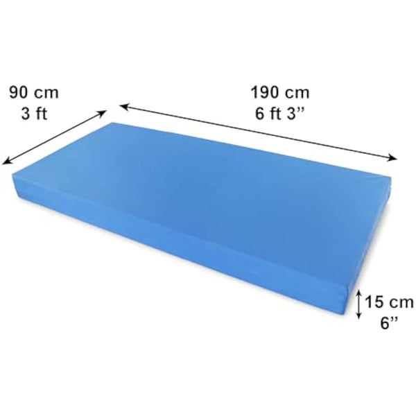 PEPE Mobility - Orthopedic Mattress Single 90 x 190 cm, Hospital Bed, Waterproof, Medical Geriatric for Elderly and Disabled - Made in Europe