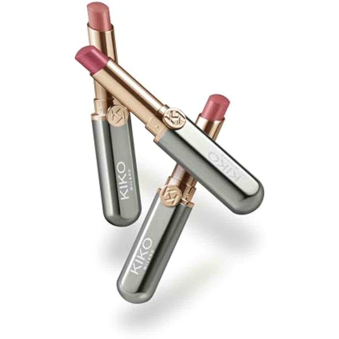 KIKO Milano Unlimited Perfection Lip Set 01, Kit Containing 3 Creamy, Long-Lasting And Transfer-Proof Lipsticks