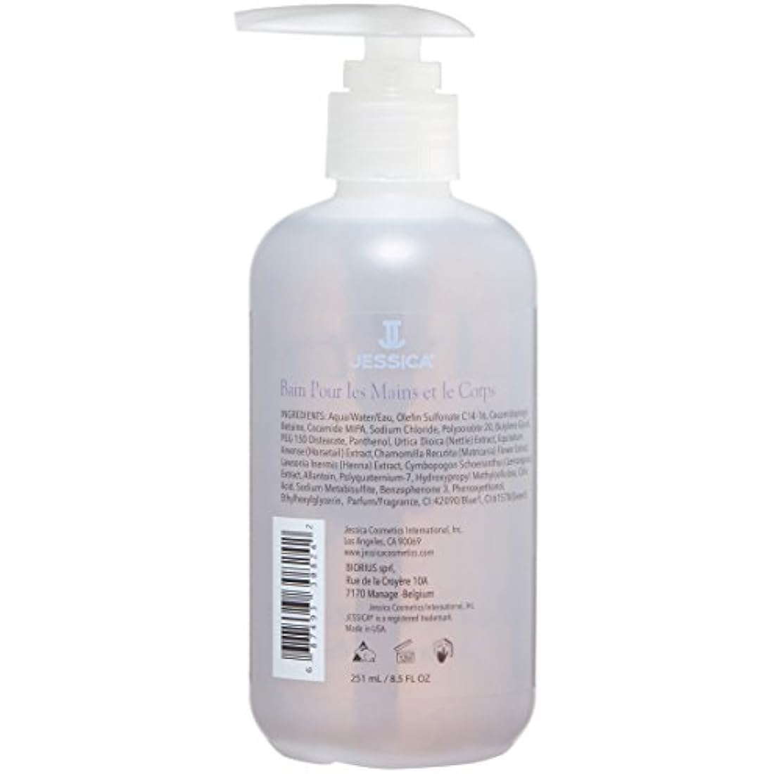 JESSICA Body Treats Hand and Body Bath, Lavender Jojoba, 251 ml