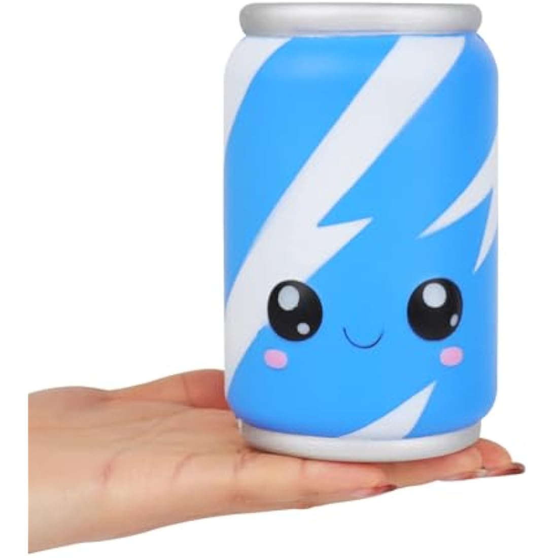 Anboor 4.7" Squishies Toy Blue Can Kawaii Soft Toy Slow Rised Squeeze Food Squishy Stress Relief for Kid Adult Toys Stocking Filler Gifts