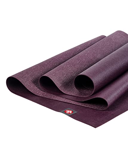 Manduka eKO Superlite Yoga Mat for Travel - Lightweight, Easy to Roll and Fold, Durable, 1.5mm Thick, 71 Inch