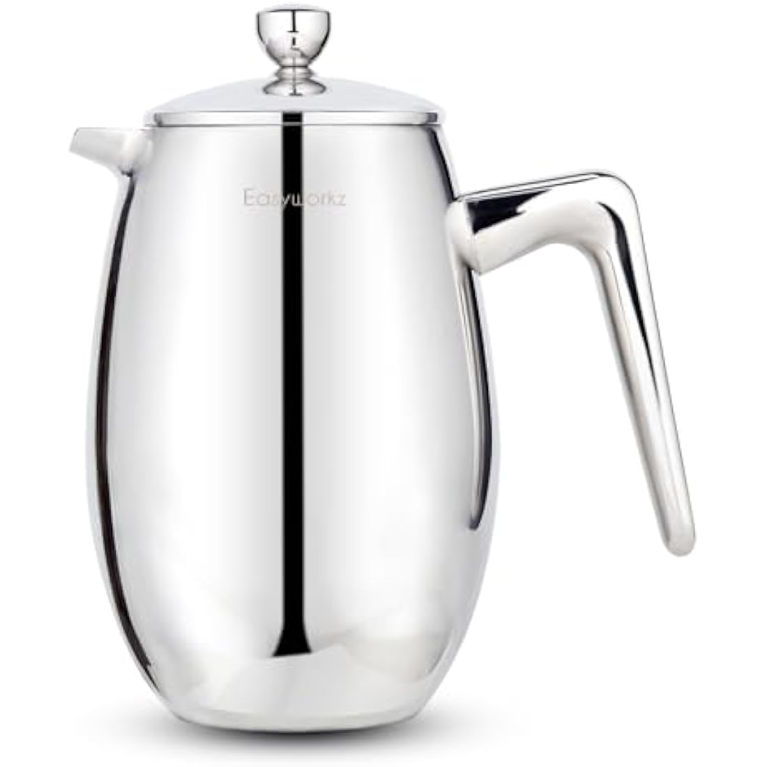 Easyworkz Nando Double Wall French Press Coffee Maker 700ml Stainless Steel Insulated Thermal Cafetiere