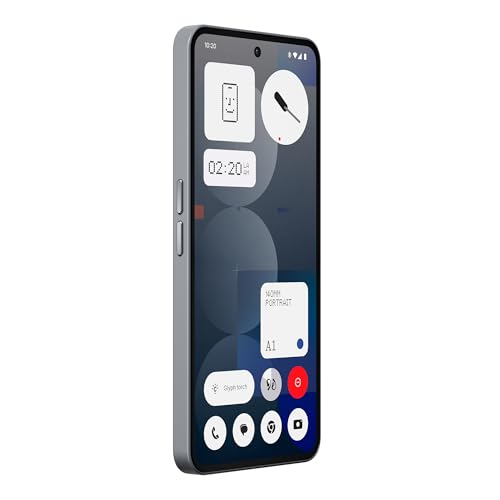 Nothing Phone (3a) 128 GB - mobile phone with 32 MP front camera, 30x ultra zoom - White + Nothing Ear (a) White