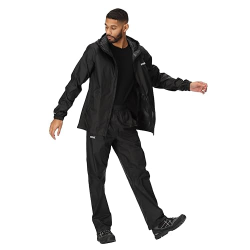 Regatta Men's Pack-it Waterproof Outdoor Overtrousers Pack-away Bag Hiking Lightweight