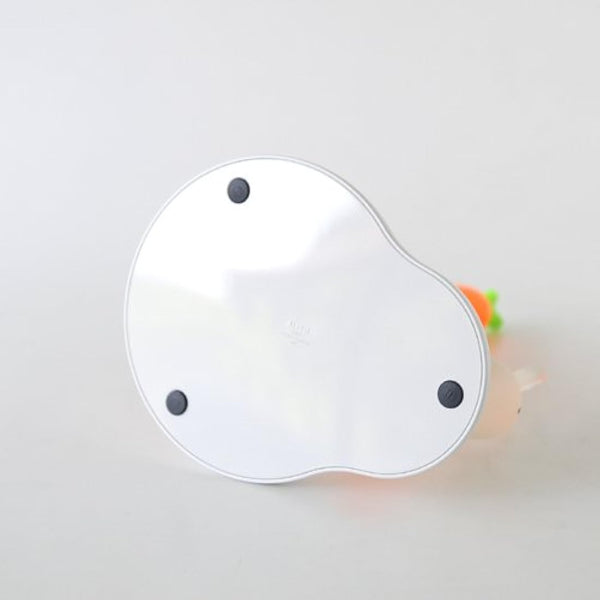 Alessi Bunny and Carrot ASG42 W - Design Kitchen Roll Holder in Thermoplastic Resin, White