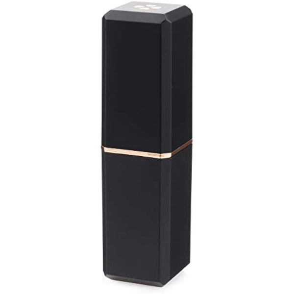 Allwon 10Pcs Black Empty Lipstick Tubes DIY Lip Balm Container (Square Tube)